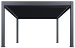 Luxusní ELEKTRICKÁ bioklimatická pergola PRESTIGE 6x4 m, hliník - volně stojící Luxusní ELEKTRICKÁ bioklimatická pergola PRESTIGE 6x4 m, hliník - volně stojící