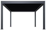 Luxusní ELEKTRICKÁ bioklimatická pergola PRESTIGE 6x4 m, hliník - volně stojící Luxusní ELEKTRICKÁ bioklimatická pergola PRESTIGE 6x4 m, hliník - volně stojící