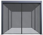 set závěsů a moskytiér pro pergolu ECO 6x3 m set závěsů a moskytiér pro pergolu ECO 6x3 m