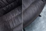 Židlo-křeslo DUTCH COMFORT antik šedé mikrovlákno - rozbaleno Židlo-křeslo DUTCH COMFORT antik šedé mikrovlákno - rozbaleno