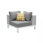 Zahradní 5 místná rohová sedací souprava POLO 2.0 GREY Zahradní 5 místná rohová sedací souprava POLO 2.0 GREY