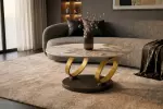 Konferenční stolek DANCING RINGS PANDORA otočný Konferenční stolek DANCING RINGS PANDORA otočný
