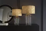 Stolní lampa CLASSICO 50 CM transparentní/zlatá Stolní lampa CLASSICO 50 CM transparentní/zlatá