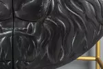 Vysoká komoda LION 140 CM černá masiv mango Vysoká komoda LION 140 CM černá masiv mango