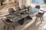 Rozkládací jídelní stůl DIAMOND TAUPE 180-260 CM keramika
