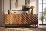 Komoda SHADES 3D 180 CM vícebarevná masiv mango