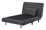 Rozkládací křeslo SMART MULTIFUNCTION 100 CM šedá manšestr Rozkládací křeslo SMART MULTIFUNCTION 100 CM šedá manšestr