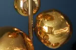 Stojací lampa LIQUID DIAMOND 170 CM zlatá Stojací lampa LIQUID DIAMOND 170 CM zlatá