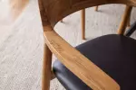 2SET jídelní židle KENNEDY masiv teak/umělá kůže 2SET jídelní židle KENNEDY masiv teak/umělá kůže