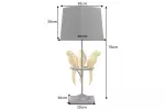 Stolní lampa WILDLIFE PARROT 75 CM černá zlatá Stolní lampa WILDLIFE PARROT 75 CM černá zlatá