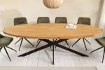 Oválný jídelní stůl GALAXIE 240 CM masiv mango Oválný jídelní stůl GALAXIE 240 CM masiv mango