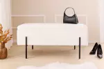 Lavice LOFT 100 CM s úložným prostorem bílá colin bouclé Lavice LOFT 100 CM s úložným prostorem bílá colin bouclé