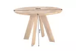 Kulatý jídelní stůl ART WOOD 100 CM masiv mango Kulatý jídelní stůl ART WOOD 100 CM masiv mango