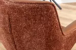 2SET jídelní židle LE GRAND 180° koňakově hnědá/černá pravá kůže/texturovaná tkanina 2SET jídelní židle LE GRAND 180° koňakově hnědá/černá pravá kůže/texturovaná tkanina