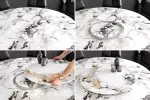 Kulatý jídelní stůl SPIN MULTICOLOR 150 CM keramika otočný Kulatý jídelní stůl SPIN MULTICOLOR 150 CM keramika otočný