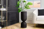 Váza SANDGLASS XL 70 CM černá železo Váza SANDGLASS XL 70 CM černá železo