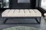 Lavice PETIT BEAUTE 110 CM greige šampaňská colin bouclé Lavice PETIT BEAUTE 110 CM greige šampaňská colin bouclé