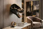 Nástěnná dekorace T-REX 40 CM černá