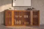 Komoda SCULPTURA 170 CM hnědá masiv mango Komoda SCULPTURA 170 CM hnědá masiv mango