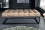 Lavice PETIT BEAUTE 110 CM taupe mikrovlákno Lavice PETIT BEAUTE 110 CM taupe mikrovlákno