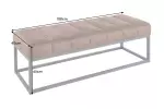 Lavice PETIT BEAUTE 110 CM taupe mikrovlákno Lavice PETIT BEAUTE 110 CM taupe mikrovlákno