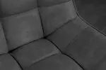 2SET jídelní židle ROADSTAR tmavě šedá/černá mikrovlákno 2SET jídelní židle ROADSTAR tmavě šedá/černá mikrovlákno