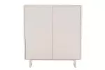 Vysoká komoda SAVOY 3D 130 CM bílá/mramor Vysoká komoda SAVOY 3D 130 CM bílá/mramor