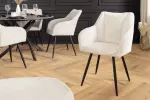 2SET jídelní židle AVIGNON 360° šampaňská béžová/černá žinylková tkanina 2SET jídelní židle AVIGNON 360° šampaňská béžová/černá žinylková tkanina