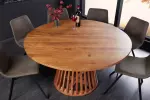Kulatý jídelní stůl MAISON JADE 120 CM masiv akácie Kulatý jídelní stůl MAISON JADE 120 CM masiv akácie