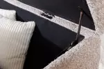 Lavice CHESTERFIELD 140 CM šampaňská s úložným prostorem Lavice CHESTERFIELD 140 CM šampaňská s úložným prostorem