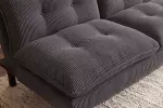 Rozkládací pohovka COCOONING 190 CM šedá manšetr Rozkládací pohovka COCOONING 190 CM šedá manšetr