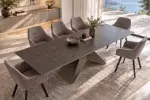 Rozkládací jídelní stůl DIAMOND RUST BRONZE 180-260 CM keramika Rozkládací jídelní stůl DIAMOND RUST BRONZE 180-260 CM keramika