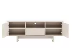 Televizní stolek SAVOY 3D 150 CM bílý/mramor Televizní stolek SAVOY 3D 150 CM bílý/mramor