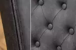 2SET zámecká židle CASTLE vintage černá umělá kůže 2SET zámecká židle CASTLE vintage černá umělá kůže