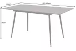 Rozkládací jídelní stůl APARTMENT 120-160 CM vzhled šedého kamene Rozkládací jídelní stůl APARTMENT 120-160 CM vzhled šedého kamene