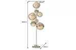 Stojací lampa LIQUID DIAMOND 170 CM zlatá Stojací lampa LIQUID DIAMOND 170 CM zlatá
