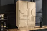 Barová skříň ART DECO WHITE 140 CM masiv mango Barová skříň ART DECO WHITE 140 CM masiv mango