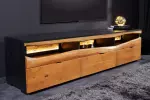 Televizní stolek GRAND s LED osvětlením 180 CM masiv akácie