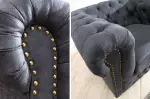 Křeslo CHESTERFIELD antik šedé Křeslo CHESTERFIELD antik šedé