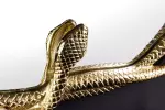 Nástěnné zrcadlo WILDLIFE SNAKE L 50 CM zlatá Nástěnné zrcadlo WILDLIFE SNAKE L 50 CM zlatá