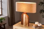 Stolní lampa LOVERS 60 CM masiv saman/colin bouclé Stolní lampa LOVERS 60 CM masiv saman/colin bouclé