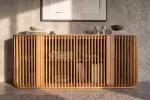 Komoda SCULPTURA 170 CM masiv mango