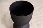 Váza SANDGLASS XL 70 CM černá železo Váza SANDGLASS XL 70 CM černá železo