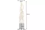 Stojací lampa VIGINE 150 CM masiv recykl Stojací lampa VIGINE 150 CM masiv recykl