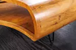Konferenční stolek SPIN 90 CM masiv akácie honey Konferenční stolek SPIN 90 CM masiv akácie honey