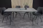 Rozkládací jídelní stůl APARTMENT 120-160 CM vzhled šedého kamene Rozkládací jídelní stůl APARTMENT 120-160 CM vzhled šedého kamene