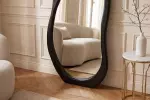 Stojací zrcadlo ORGANIC 180 CM černé Stojací zrcadlo ORGANIC 180 CM černé