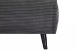 Rozkládací křeslo SMART MULTIFUNCTION 100 CM šedá manšestr Rozkládací křeslo SMART MULTIFUNCTION 100 CM šedá manšestr
