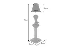 Stolní lampa DAVID 70 černá Stolní lampa DAVID 70 černá