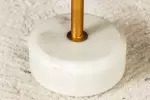 Odkládací stolek TRAYFUL 60 CM zlatá/bílý mramor Odkládací stolek TRAYFUL 60 CM zlatá/bílý mramor